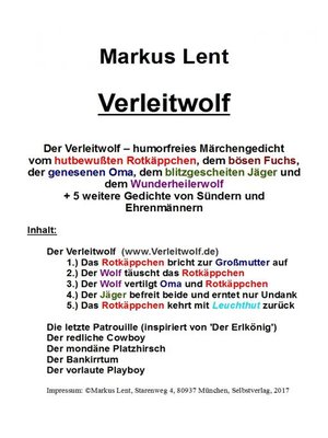 cover image of Verleitwolf